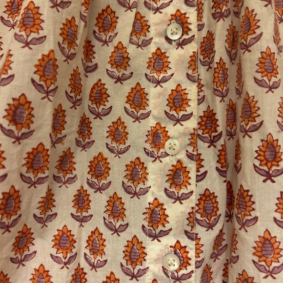 DOEN BLOCK PRINT DRESS - Picture 2 of 6